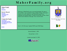 Tablet Screenshot of kjmaher.home.mindspring.com
