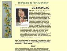 Tablet Screenshot of byrachelle.home.mindspring.com